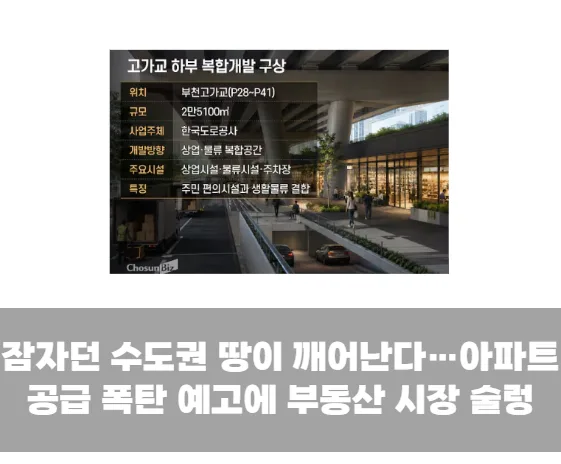 버려진 줄 알았던 고가도로 밑…대형 상가와 물류센터로 바뀌는 충격적인 계획