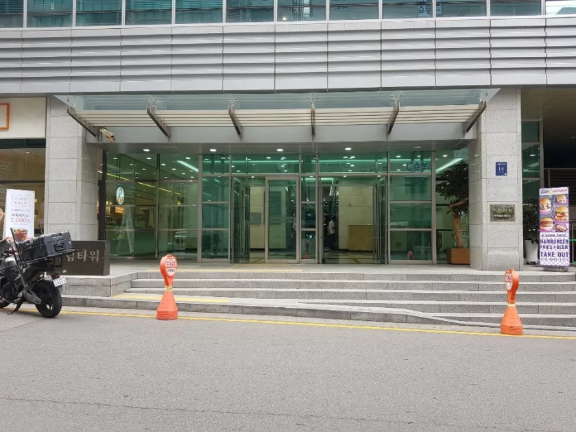 미림타워 로비·출입구